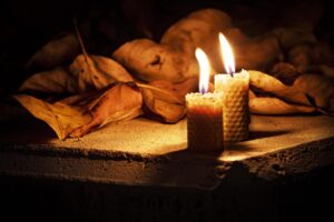 candles on a table free photo