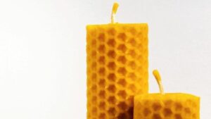 beeswax candles with copy space free photo edited 1