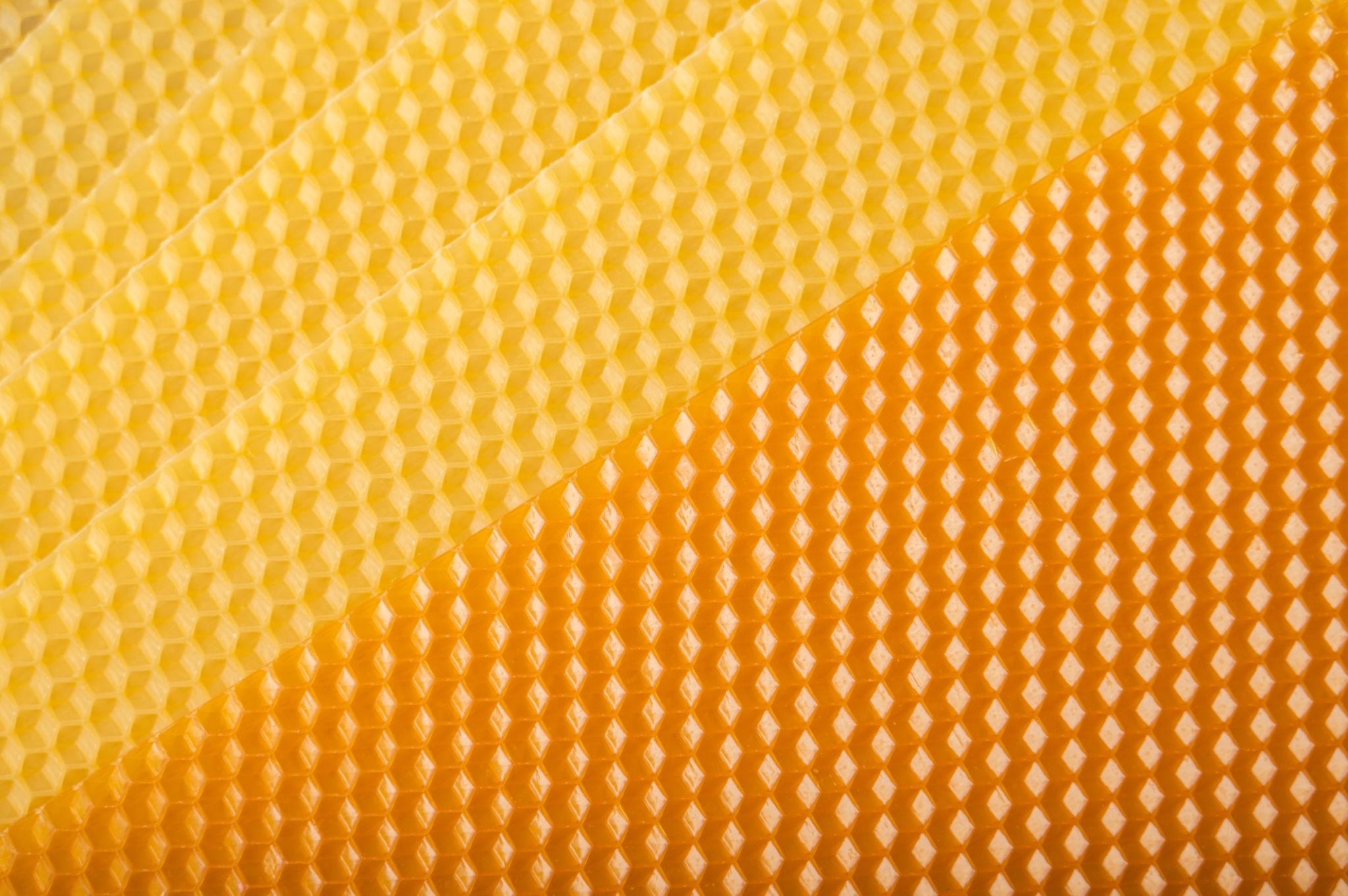 Làmines de Cera d’Abella 100% Pura – Pack 12 Bresca (170 x 145 mm) per Fer Espelmes Artesanes - Imatge 5