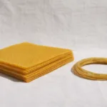 kit per fer espelmes de cera d’abella amb làmines i metxa natural